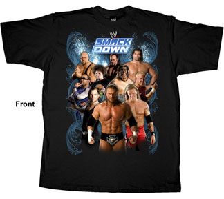 SMACKDOWN NEW SMACKDOWN WWE T-SHIRT SIZE KIDS LARGE