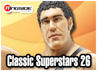 CLASSIC SUPERSTARS 26 WWE TOY WRESTLING ACTION FIGURES BY JAKKS PACIFIC
