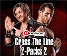 CROSS THE LINE 2-PACKS 2 TNA TOY WRESTLING ACTION FIGURES BY JAKKS PACIFIC