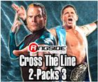 CROSS THE LINE 2-PACKS 3 TNA TOY WRESTLING ACTION FIGURES BY JAKKS PACIFIC