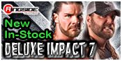 DELUXE IMPACT 7 TNA WRESTLING ACTION FIGURES BY JAKKS PACIFIC