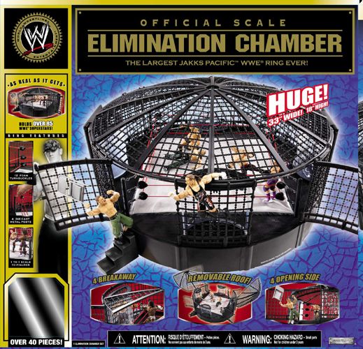 wwe official scale elimination chamber