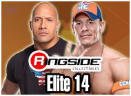 ELITE 14 WWE TOY WRESTLING ACTION FIGURES BY MATTEL