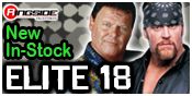 ELITE 18 TOY WRESTLING ACTION FIGURES BY MATTEL