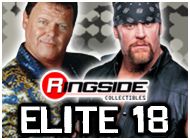 WWE ELITE 18 WWE TOY WRESTLING ACTION FIGURES BY MATTEL