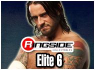 ELITE 6 WWE TOY WRESTLING ACTION FIGURES BY MATTEL