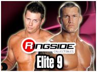 ELITE 9 WWE TOY WRESTLING ACTION FIGURES BY MATTEL