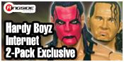 HARDY BOYZ INTERNET 2-PACK EXCLUSIVE WWE TOY WRESTLING ACTION FIGURES BY JAKKS PACIFIC