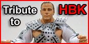TRIBUTE TO HBK SHAWN MICHAELS EXCLUSIVE WWE TOY WRESTLING ACTION FIGURES BY JAKKS PACIFIC