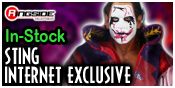 STING WITH PURPLE JACKET INTERNET EXCLUSIVE TNA TOY WRESTLING ACTION FIGURES BY JAKKS PACIFIC