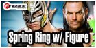 JEFF HARDY & REY MYSTERIO W/ SPRING RING EXCLUSIVE