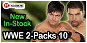 WWE 2-PACKS 10 TOY WRESTLING ACTION FIGURES