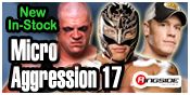 MICRO AGGRESSION 17 WWE TOY WRESTLING ACTION FIGURES BY JAKKS PACIFIC