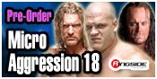 MICRO AGGRESSION 18 WWE TOY WRESTLING ACTION FIGURES BY JAKKS PACIFIC