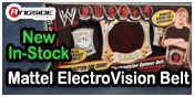 WWE ELECTROVISION TOY WRESTLING BELT BY MATTEL