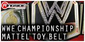 WWE TOY REPLICA WRESTLING BELTS BY MATTEL