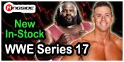 WWE SERIES 17 TOY WRESTLING ACTION FIGURES