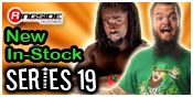 WWE SERIES 19 TOY WRESTLING ACTION FIGURES BY MATTEL