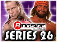 WWE SERIES 26 WWE TOY WRESTLING ACTION FIGURES BY MATTEL
