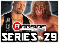 WWE SERIES 29 WWE TOY WRESTLING ACTION FIGURES BY MATTEL