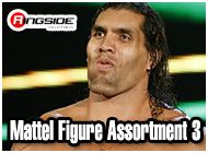 MATTEL FIGURE ASSORTMENT 3 TOY WRESTLING ACTION FIGURES