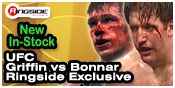 FORREST GRIFFIN BONNAR RINGSIDE COLLECTIBLES EXCLUSIVE 2-PACK UFC MMA ACTION FIGURES BY JAKKS PACIFIC