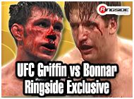 Forrest Griffin vs Stephan Bonnar Ringside Collectibles Exclusive 2-Pack UFC MMA Toy Action Figures by Jakks Pacific