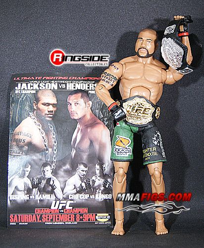 RAMPAGE JACKSON UFC EXCLUSIVE TOY MMA ACTION FIGURE BY JAKKS PACIFIC