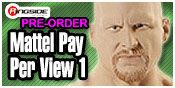 MATTEL PAY PER VIEW 1 TOY WRESTLING ACTION FIGURES