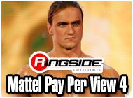 MATTEL PAY PER VIEW 4 WWE TOY WRESTLING ACTION FIGURES BY MATTEL
