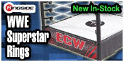MATTEL SUPERSTAR WWE TOY WRESTLING RINGS