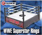 CHAMPIONSHIP WWE TOY WRESTLING RINGS BY MATTEL