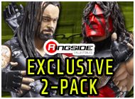 BROTHERS OF DESTRUCTION - UNDERTAKER & KANE CLASSIC DELUXE EXCLUSIVE WWE TOY WRESTLING ACTION FIGURES BY JAKKS PACIFIC