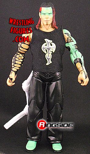 Glow Paint Jeff Hardy Ringside Collectibles Exclusive TNA Toy Wrestling Action Figure by Jakks Pacific