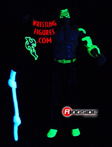 Glow Paint Jeff Hardy Ringside Collectibles Exclusive TNA Toy Wrestling Action Figure by Jakks Pacific