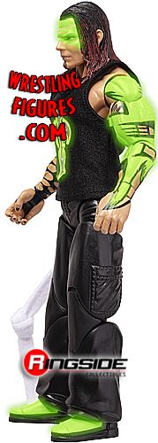 Glow Paint Jeff Hardy Ringside Collectibles Exclusive TNA Toy Wrestling Action Figure by Jakks Pacific