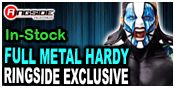 FULL METAL HARDY - JEFF HARDY RINGSIDE COLLECTIBLES EXCLUSIVE TOY WRESTLING ACTION FIGURE BY JAKKS PACIFIC