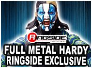 FULL METAL HARDY - JEFF HARDY TOY WRESTLING ACTION FIGURES BY JAKKS PACIFIC