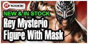 REY MYSTERIO FIGURE WITH MASK WWE TOY WRESTLING ACTION FIGURES BY JAKKS PACIFIC