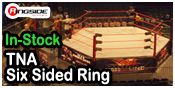 TNA 6 SIDED RING TNA WRESTLING ACTION FIGURES BY JAKKS PACIFIC