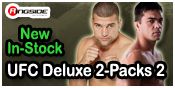 UFC DELUXE 2-PACKS 2 MMA ACTION FIGURES BY JAKKS PACIFIC