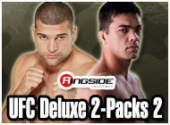 UFC DELUXE 2-PACKS 2 MMA TOY ACTION FIGURES BY JAKKS PACIFIC