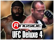 UFC DELUXE SERIES 4 TOY WRESTLING ACTION FIGURES BY JAKKS PACIFIC