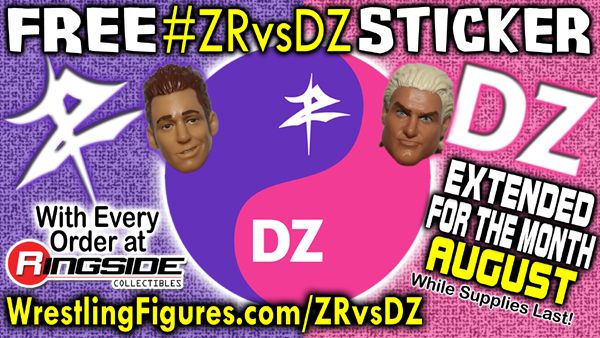 Zack Ryder vs Dolph Ziggler Free Sticker Promotion!