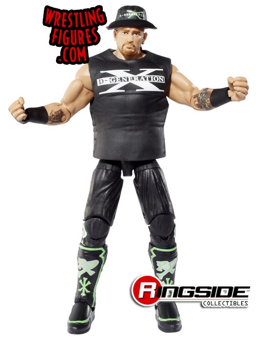 WWE Road Dogg New Age Outlaws D-Generation X DX Wrestling Action Figure Kid Toy 