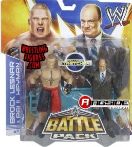 Mattel WWE Battle Packs 25 Brock Lesnar & Paul Heyman!