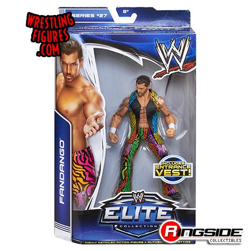 WWE Mattel Elite Series 27 Fandango Accessory Vest For Wrestling Action Figures 