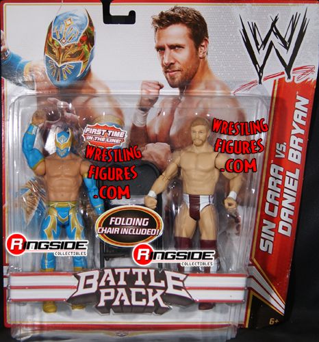 Mattel WWE Battle Packs 15 Sin Cara vs. Daniel Bryan!