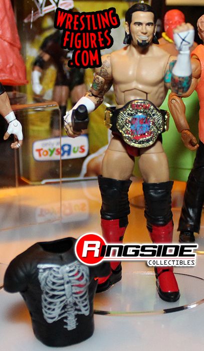 Mattel WWE Ringside Collectibles ECW CM Punk Exclusive!