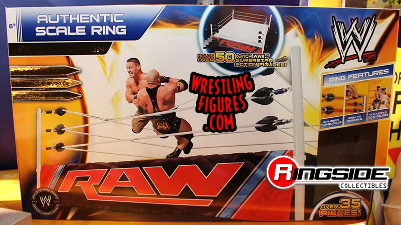 The WWE Authentic Scale Ring Packaging by Wicked Cool Toys!